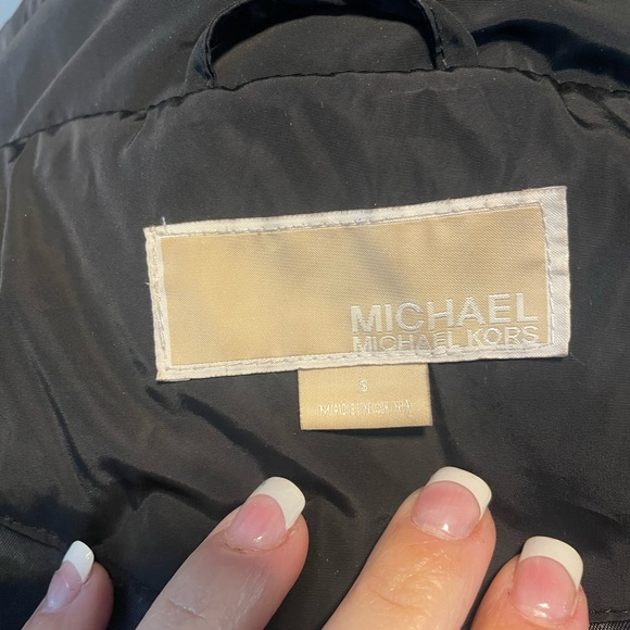 MICHAEL Michael Kors black puffer coat - Picture 8 of 11
